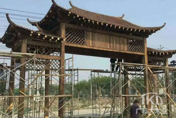 阳泉防腐木门楼